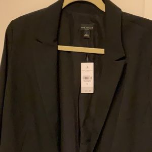 Ann Taylor jacket black size 12 new